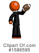 Orange Design Mascot Clipart #1586595 by Leo Blanchette