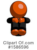 Orange Design Mascot Clipart #1586596 by Leo Blanchette