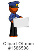 Orange Design Mascot Clipart #1586598 by Leo Blanchette