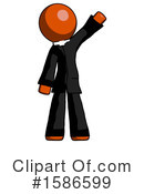 Orange Design Mascot Clipart #1586599 by Leo Blanchette