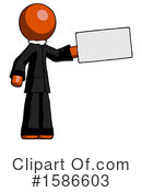 Orange Design Mascot Clipart #1586603 by Leo Blanchette