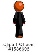 Orange Design Mascot Clipart #1586606 by Leo Blanchette