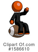 Orange Design Mascot Clipart #1586610 by Leo Blanchette