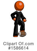 Orange Design Mascot Clipart #1586614 by Leo Blanchette