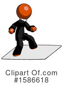 Orange Design Mascot Clipart #1586618 by Leo Blanchette