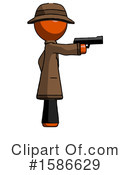 Orange Design Mascot Clipart #1586629 by Leo Blanchette
