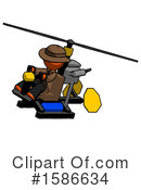 Orange Design Mascot Clipart #1586634 by Leo Blanchette