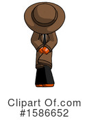 Orange Design Mascot Clipart #1586652 by Leo Blanchette