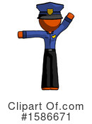Orange Design Mascot Clipart #1586671 by Leo Blanchette
