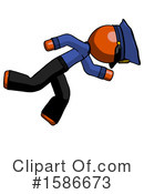 Orange Design Mascot Clipart #1586673 by Leo Blanchette
