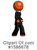 Orange Design Mascot Clipart #1586678 by Leo Blanchette