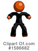 Orange Design Mascot Clipart #1586682 by Leo Blanchette