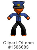 Orange Design Mascot Clipart #1586683 by Leo Blanchette