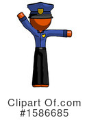 Orange Design Mascot Clipart #1586685 by Leo Blanchette