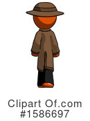 Orange Design Mascot Clipart #1586697 by Leo Blanchette