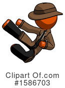 Orange Design Mascot Clipart #1586703 by Leo Blanchette