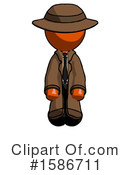 Orange Design Mascot Clipart #1586711 by Leo Blanchette