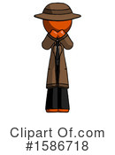 Orange Design Mascot Clipart #1586718 by Leo Blanchette