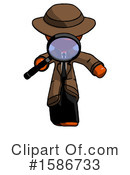 Orange Design Mascot Clipart #1586733 by Leo Blanchette