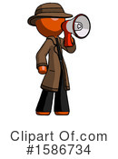 Orange Design Mascot Clipart #1586734 by Leo Blanchette