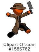 Orange Design Mascot Clipart #1586762 by Leo Blanchette