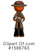 Orange Design Mascot Clipart #1586763 by Leo Blanchette