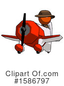 Orange Design Mascot Clipart #1586797 by Leo Blanchette