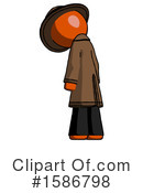 Orange Design Mascot Clipart #1586798 by Leo Blanchette