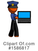 Orange Design Mascot Clipart #1586817 by Leo Blanchette
