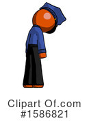 Orange Design Mascot Clipart #1586821 by Leo Blanchette