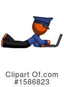 Orange Design Mascot Clipart #1586823 by Leo Blanchette
