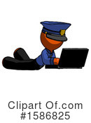 Orange Design Mascot Clipart #1586825 by Leo Blanchette