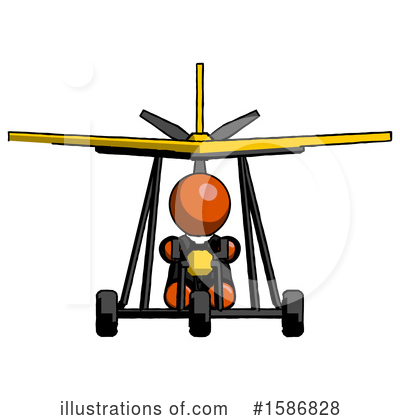 Royalty-Free (RF) Orange Design Mascot Clipart Illustration by Leo Blanchette - Stock Sample #1586828