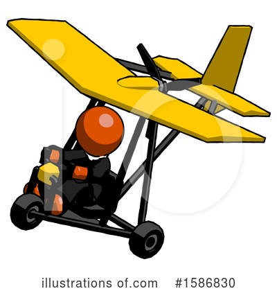 Royalty-Free (RF) Orange Design Mascot Clipart Illustration by Leo Blanchette - Stock Sample #1586830