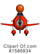 Orange Design Mascot Clipart #1586834 by Leo Blanchette