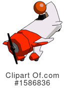 Orange Design Mascot Clipart #1586836 by Leo Blanchette