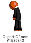 Orange Design Mascot Clipart #1586842 by Leo Blanchette