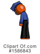 Orange Design Mascot Clipart #1586843 by Leo Blanchette
