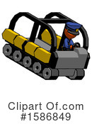 Orange Design Mascot Clipart #1586849 by Leo Blanchette