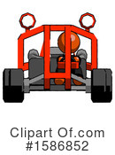 Orange Design Mascot Clipart #1586852 by Leo Blanchette