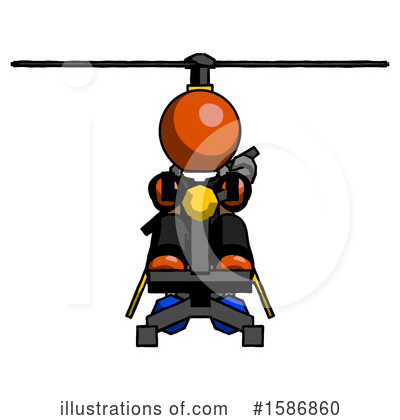 Royalty-Free (RF) Orange Design Mascot Clipart Illustration by Leo Blanchette - Stock Sample #1586860