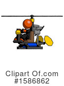 Orange Design Mascot Clipart #1586862 by Leo Blanchette