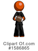 Orange Design Mascot Clipart #1586865 by Leo Blanchette