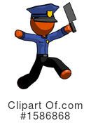 Orange Design Mascot Clipart #1586868 by Leo Blanchette