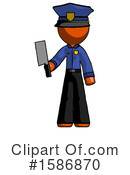Orange Design Mascot Clipart #1586870 by Leo Blanchette