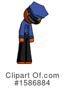 Orange Design Mascot Clipart #1586884 by Leo Blanchette