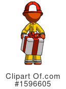 Orange Design Mascot Clipart #1596605 by Leo Blanchette