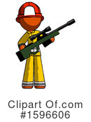 Orange Design Mascot Clipart #1596606 by Leo Blanchette