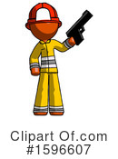 Orange Design Mascot Clipart #1596607 by Leo Blanchette