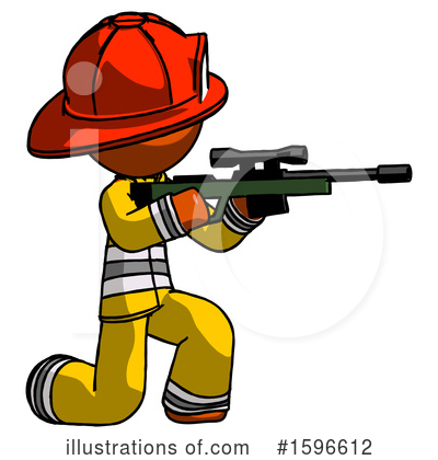 Royalty-Free (RF) Orange Design Mascot Clipart Illustration by Leo Blanchette - Stock Sample #1596612